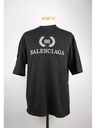 Laurel logo short sleeve - BALENCIAGA - BALAAN 1