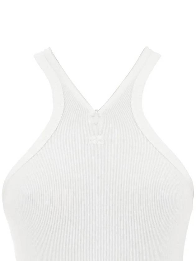 Criss Cross 90 s Sleeveless White - COURREGES - BALAAN 4