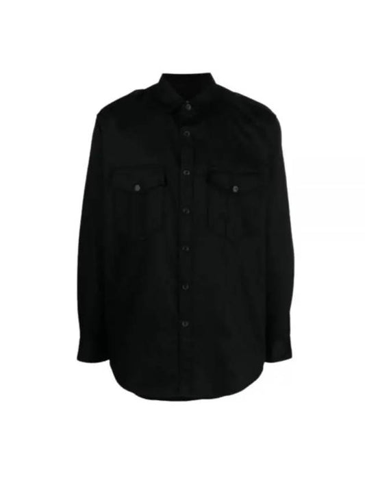 Pomili Long Sleeve Shirt Black - ISABEL MARANT - BALAAN 2