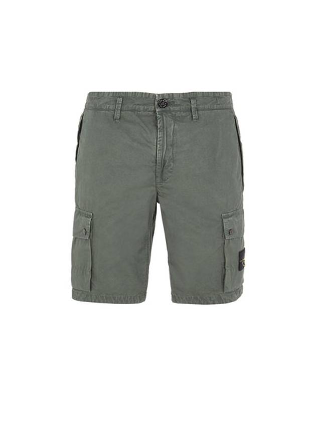 Cargo Bermuda Shorts Green - STONE ISLAND - BALAAN 2