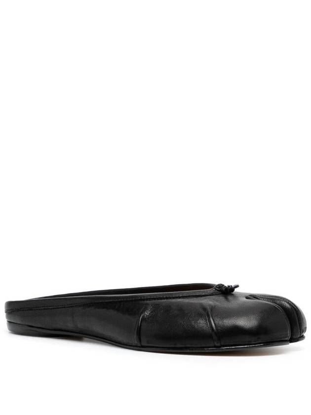 Tabi Leather Mule Black - MAISON MARGIELA - BALAAN 3