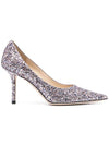 LOVE 85 Glitter Pumps CBF SPRINKLE MIX - JIMMY CHOO - BALAAN 1