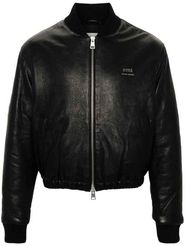 Ami Paris Jackets Black - AMI - BALAAN 1