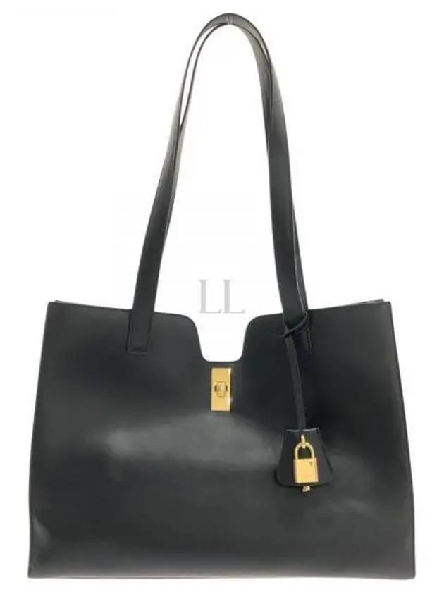 Cabas 16 Smooth Calfskin Tote Bag Black - CELINE - BALAAN 2