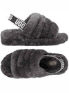 Fluff Yeah Slippers Charcoal - UGG - BALAAN 2