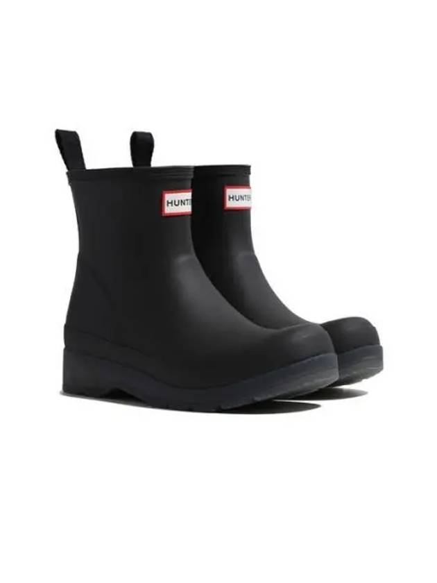 Play Short Translucent Sole Rain Boots Black - HUNTER - BALAAN 2