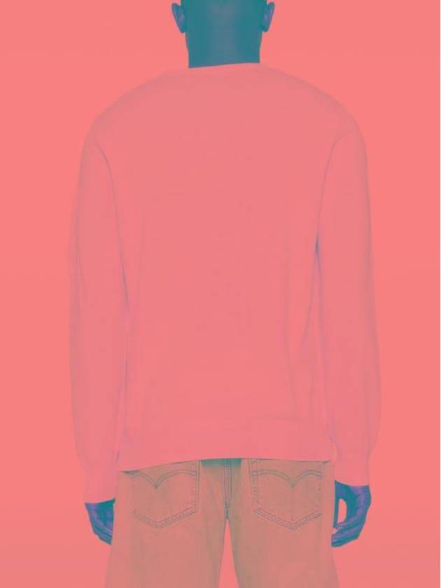 Cotton Crepe Knit Top Pink - CP COMPANY - BALAAN 4