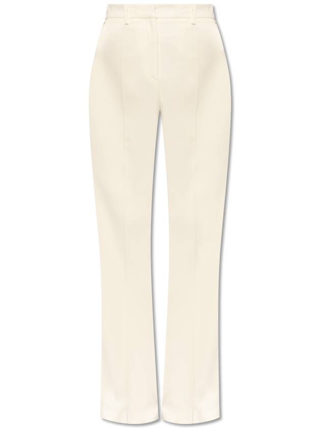 Balmain Pleat-front Trousers, Women's, White - BALMAIN - BALAAN 1