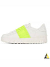 Untitled Low Top SneakersWhite Green - VALENTINO - BALAAN 2