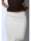 Midi Skirt SKDYSLSU24 Free Undyed - BASERANGE - BALAAN 3