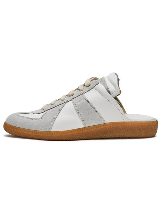 Women's Replica Cut Out Mule Low Top Sneakers White - MAISON MARGIELA - BALAAN 3