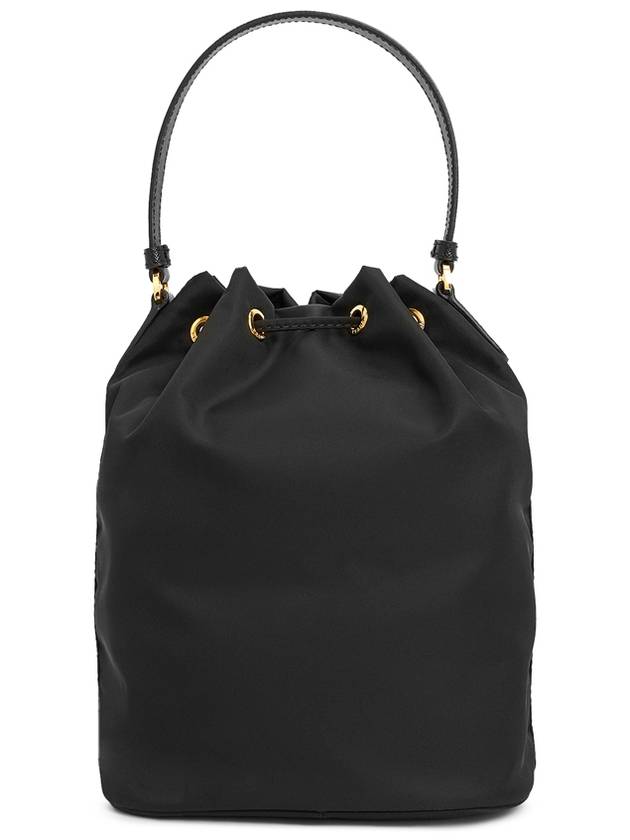 Duet Re-Nylon Bucket Bag Black Gold - PRADA - BALAAN 5