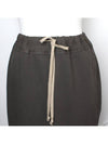 Rick Owens DRKSHDW Khaki Gray Skirt 66 77 - RICK OWENS - BALAAN 4