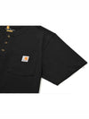 K84 Henry neck pocket short sleeve t shirt - CARHARTT - BALAAN 6