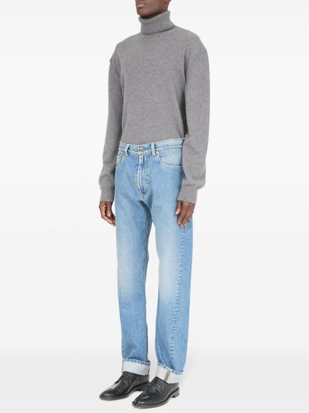 Turn-Up Hem Jeans Blue - MAISON MARGIELA - BALAAN 7