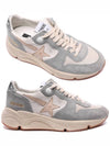 Running Sole Canvas Toe Star Low Top Sneakers Grey - GOLDEN GOOSE - BALAAN 3