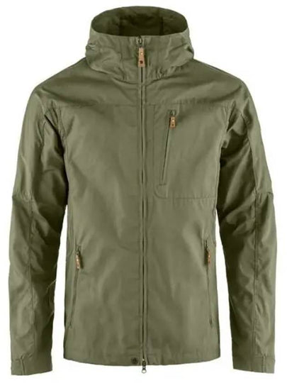 Men's Sten Zip-Up Hoodie Green - FJALL RAVEN - BALAAN 2