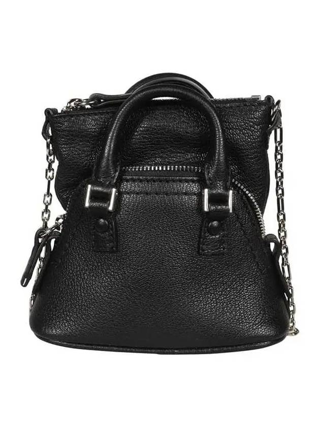 5AC Classic Baby Shoulder Bag Black - MAISON MARGIELA - BALAAN 4