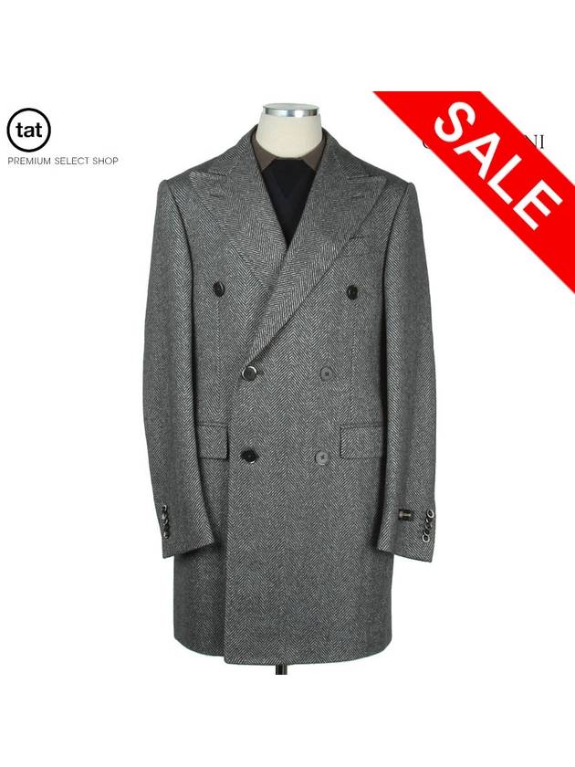 Silk virgin wool double coat - CORNELIANI - BALAAN 1