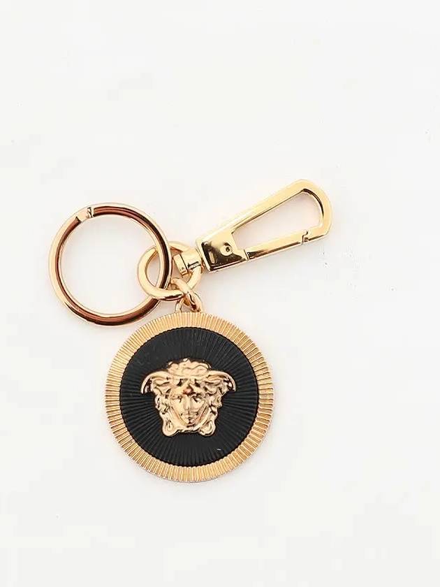 Medusa Face Keyring Gold Black - VERSACE - BALAAN 2