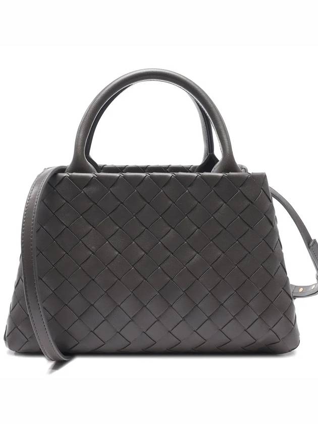 Intrecciato Leather Tote Bag Black - BOTTEGA VENETA - BALAAN 2