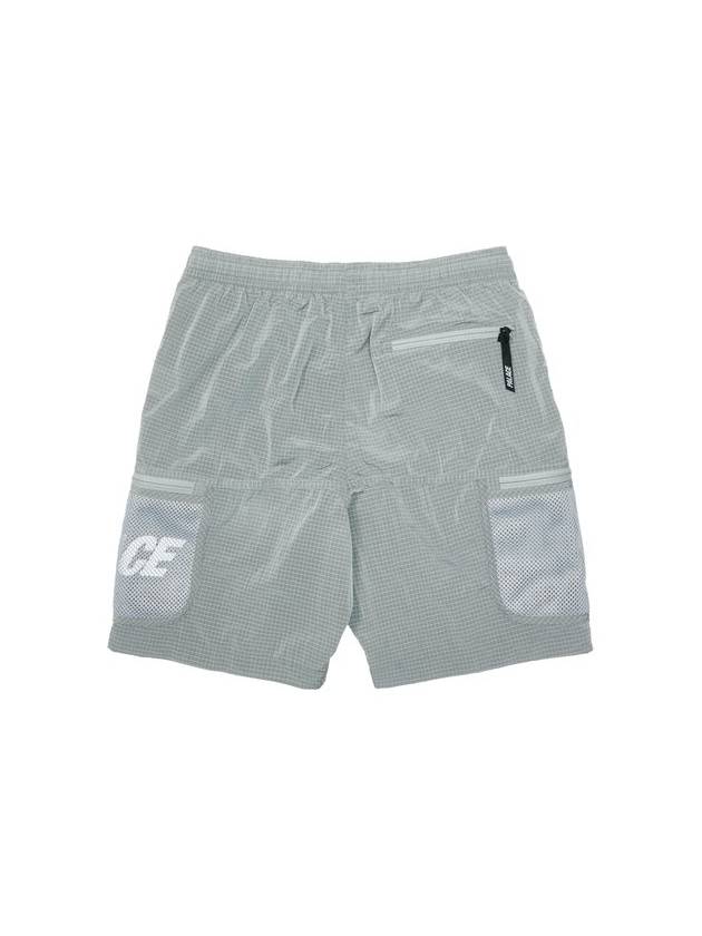 Gray Mesh Pocket Shorts - PALACE - BALAAN 1