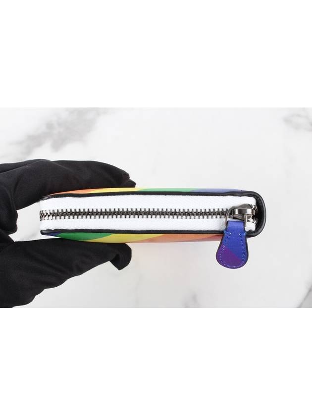 Rainbow Bill zipper long wallet - BALENCIAGA - BALAAN 5