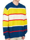 Striped Wool Knit Knit Top - GUCCI - BALAAN 4