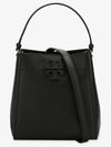 McGraw Small Tote Bag Black - TORY BURCH - BALAAN 3