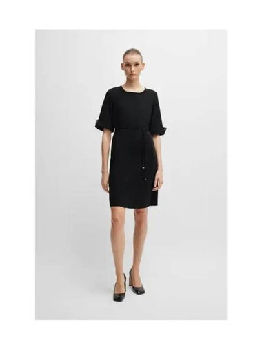 Women s belt short sleeve dress 50519434 001 - BOSS - BALAAN 1