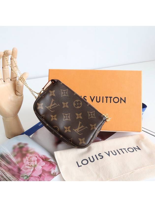 Monogram Mini Pochette Shoulder Bag Brown - LOUIS VUITTON - BALAAN 10