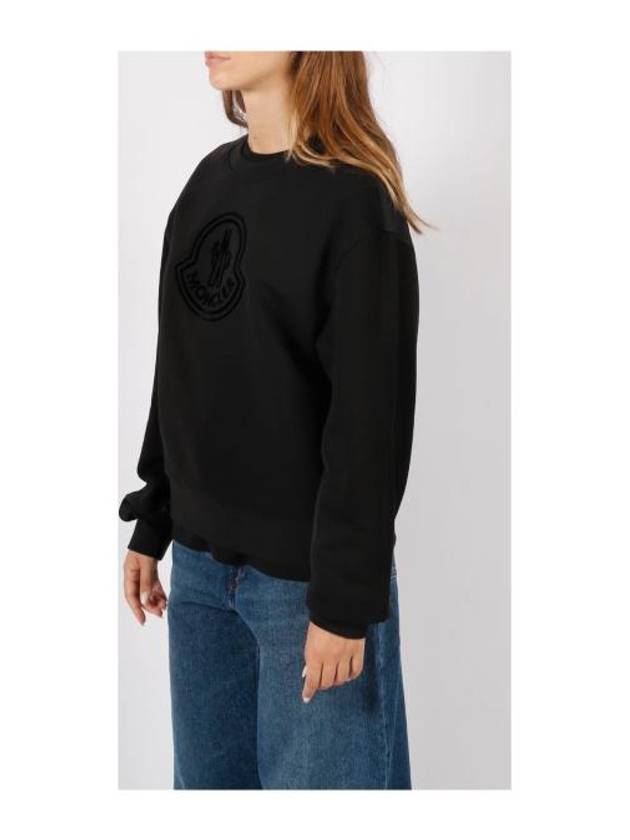 Long Sleeve T Shirt 8G00028 809KX 999 Black - MONCLER - BALAAN 6