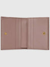 GG Marmont Matelasse Flap Card Wallet Dusty Pink - GUCCI - BALAAN 5