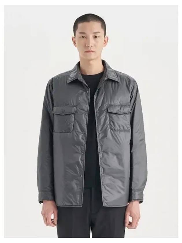 Men s Polished Nylon Grease Down Spring Fall Jacket Bedrock Domestic Product - THEORY - BALAAN 1