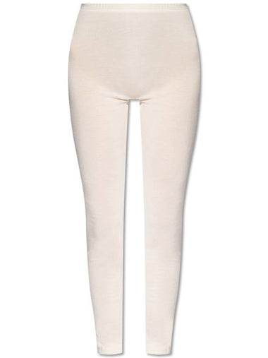 Hanro Silk Blend Leggings, Women's, Cream - HANRO - BALAAN 1