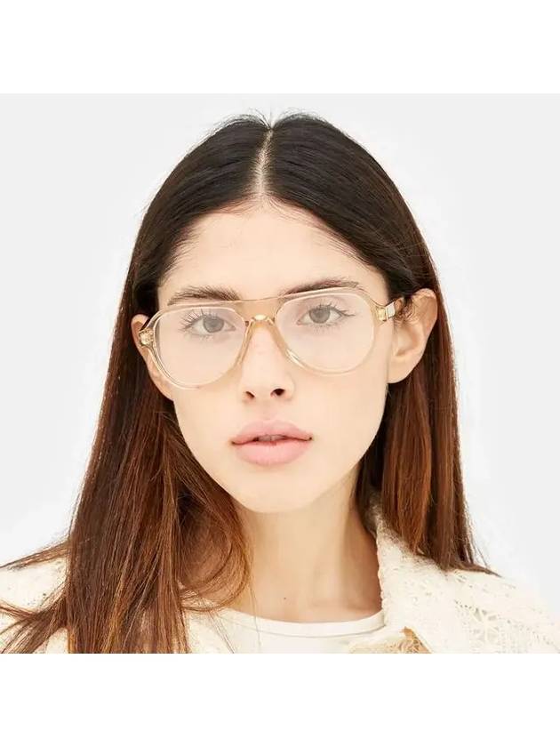 Glasses frame BLUE RIDGE MOUNTAINS LKF transparent horn frame - MARNI - BALAAN 1