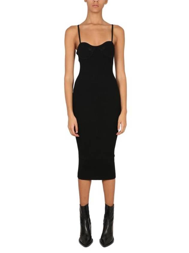 knee length one-piece dress M04HW702 X3K - HELMUT LANG - BALAAN 1