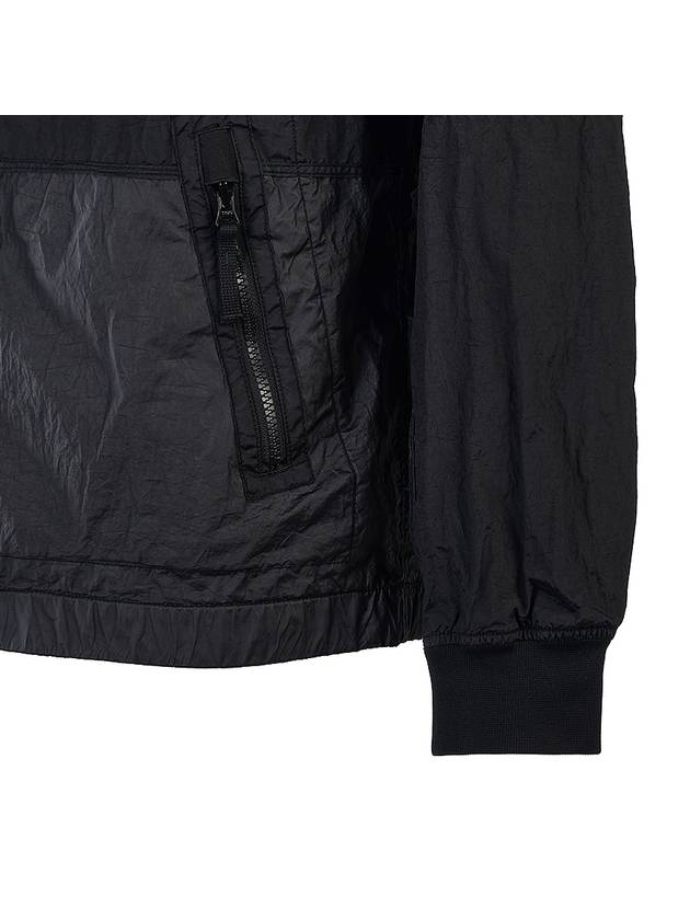 Nylon Metal Watro-TC Hooded Jacket Black - STONE ISLAND - BALAAN 7