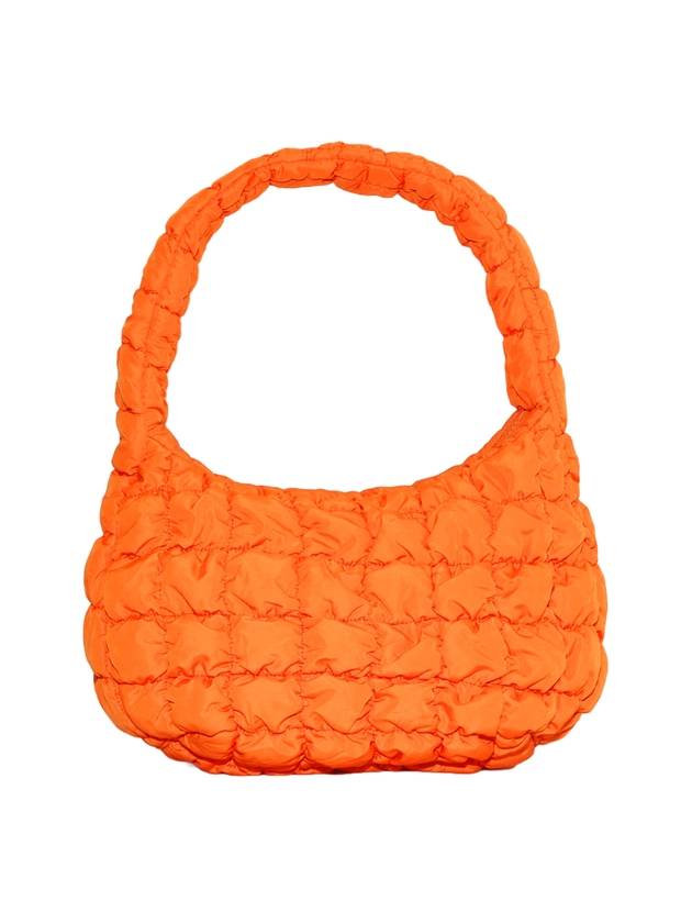 Quilted Mini Shoulder Bag Bright Orange - COS - BALAAN 1