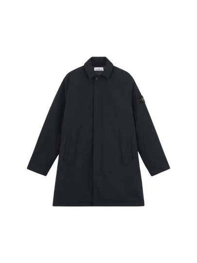 Micro Twill Single Coat Navy - STONE ISLAND - BALAAN 2