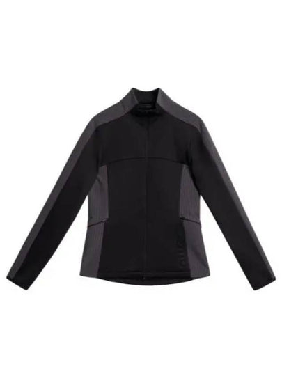 Women's Nina Hybrid Mid-Layer Zip-Up Jacket Black - J.LINDEBERG - BALAAN 2