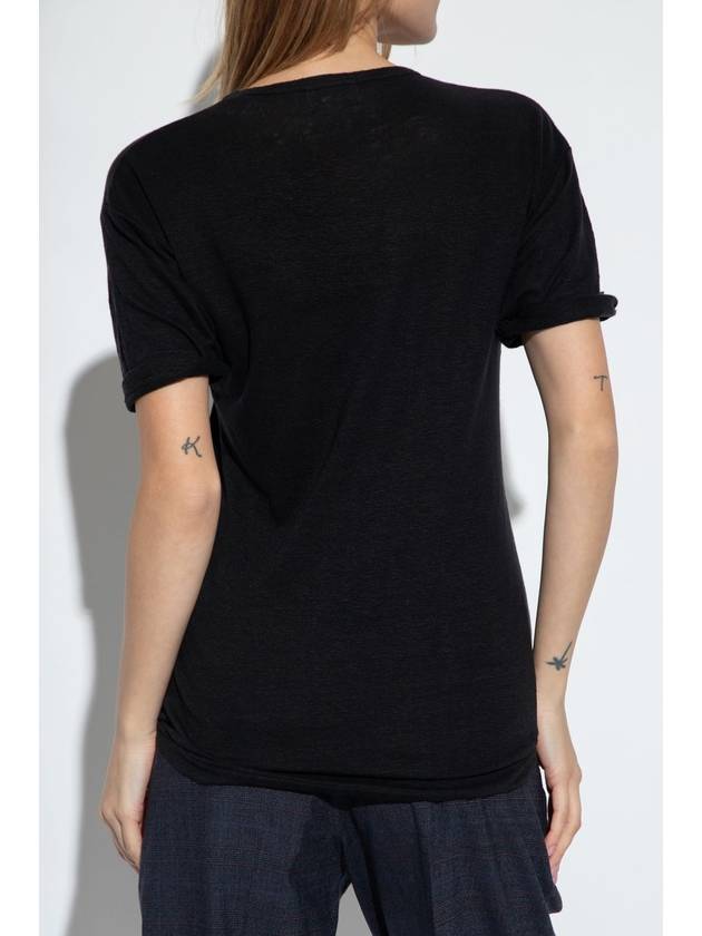 Marant Etoile ‘Koldi’ T-shirt, Women's, Black - ISABEL MARANT - BALAAN 4