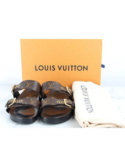 Bom Dia Flat Comfort Slippers 38 250 - LOUIS VUITTON - BALAAN 2