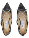 Women s Genevi Flat Shoes BOB BLACK CRYSTAL - JIMMY CHOO - BALAAN 6