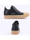 Rubber Low Top Sneakers Black - RICK OWENS - BALAAN 4