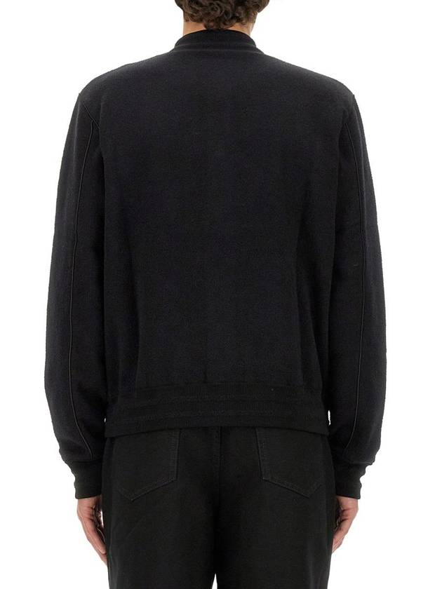 Cotton Bomber Jacket Black - GIVENCHY - BALAAN 4