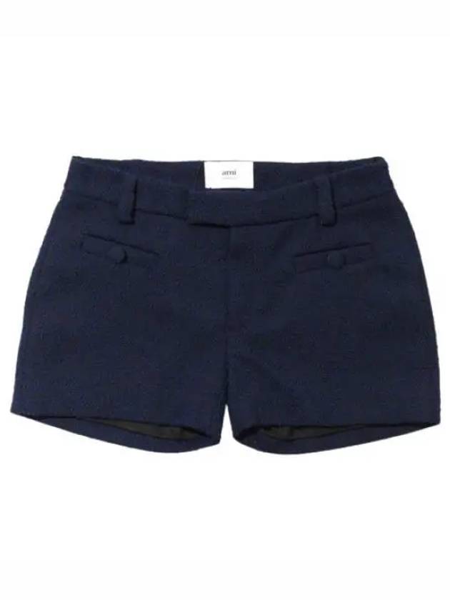 Boucl Mini Shorts Short Pants Women s - AMI - BALAAN 1