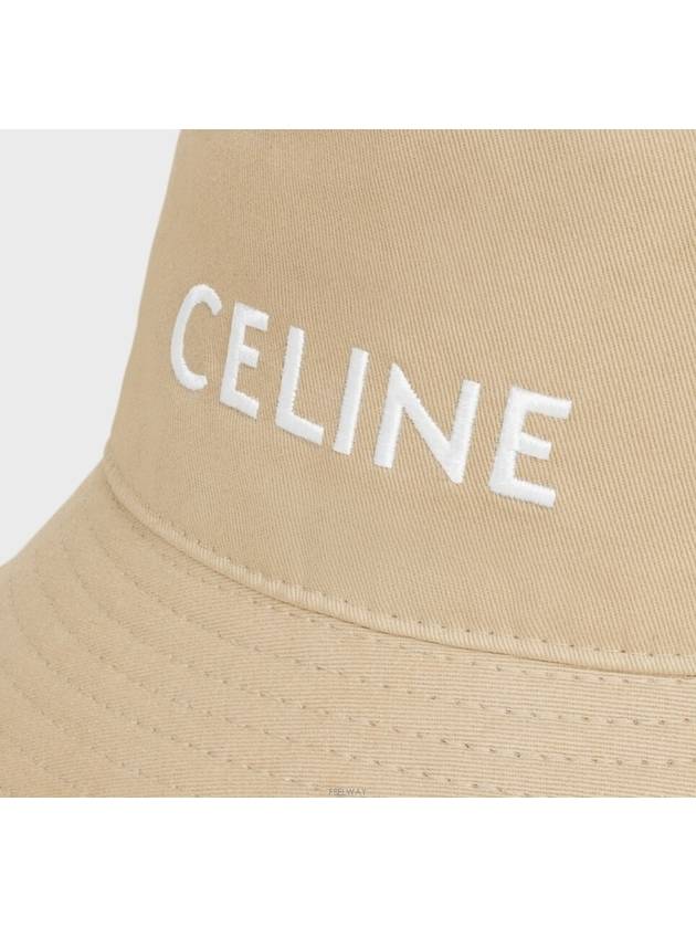 Bucket Hat Cotton Gabardine - CELINE - BALAAN 2