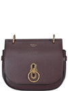 Amberley Classic Satchel Small Grain Shoulder Bag Oxblood - MULBERRY - BALAAN 2