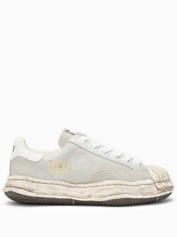 24SS BLAKEY OG sole leather low top sneakers A12FW720 WHITE - MIHARA YASUHIRO - BALAAN 1